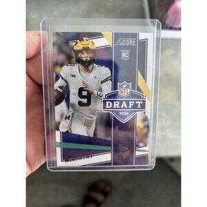 J.J. McCarthy, Minnesota Vikings, 2024 Panini Score "Draft" #4